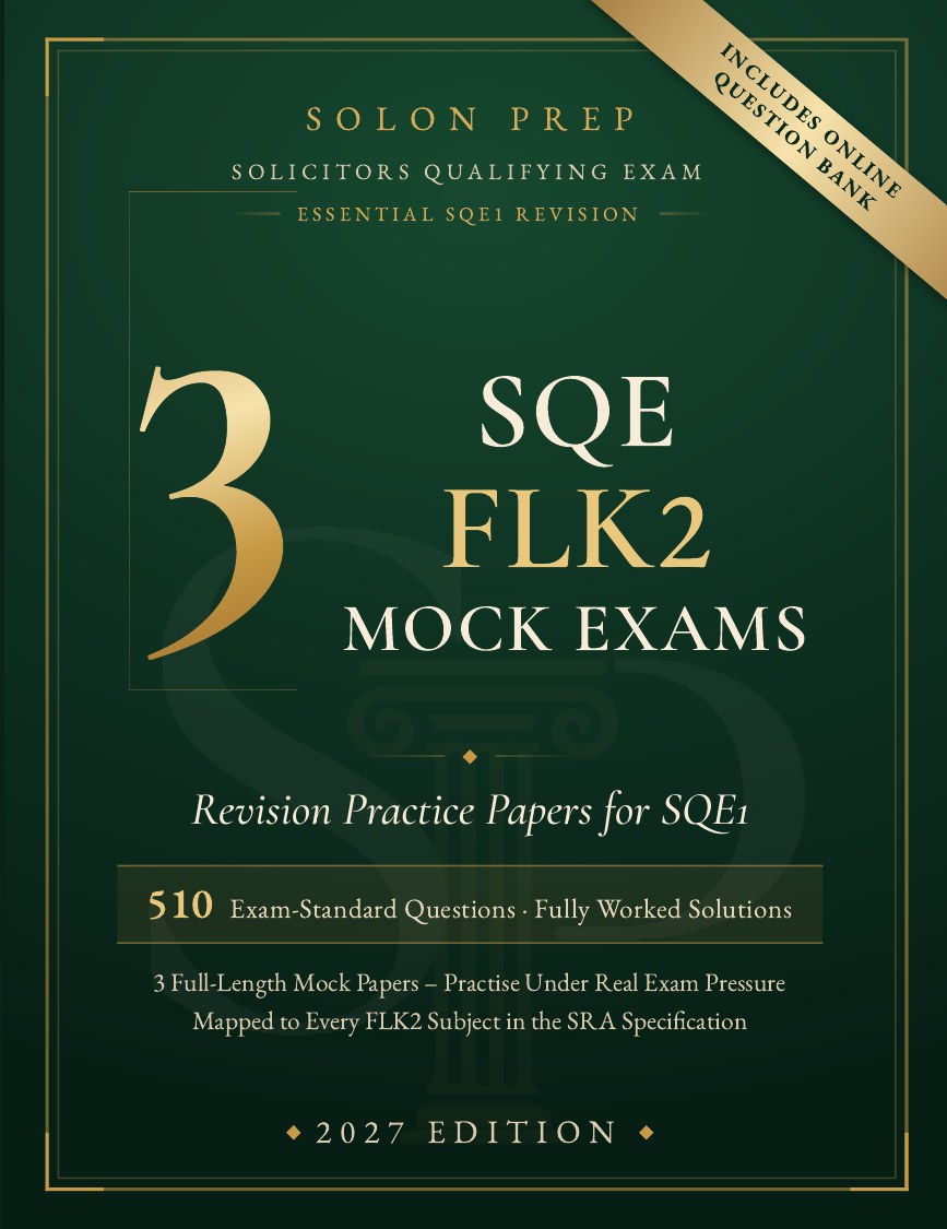 SQE FLK2 Mock Exams cover